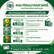 ผลการประกวดคลิปวิดีโอสั้น “ คณะทัศนมาตรศาสตร์... มองอนาคต สร้างวิชาชีพ ”