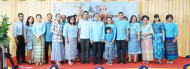 รามคําแหงรวมใจแต่งผ้าไทยเฉลิมพระเกียรติฯ พระบรมราชชนนีพันปีหลวง” 2567